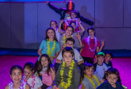 Fiesta de cumpleaños para niños en Chicureo con trampolines